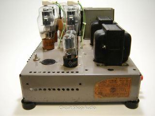 Vintage RCA MI - 12188 - A Stereo Tube Amplifier / 807 - 6H8C / 7414 - - KT 3