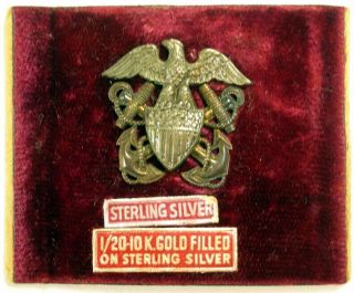 U.  S.  Navy Sterling Silver Officer 