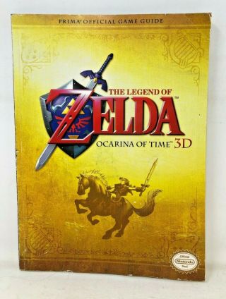 The Legend Of Zelda Ocarina Of Time 3d Official Game Guide