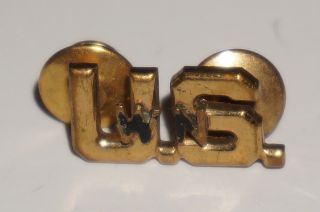 Washington National Guard Officer Collar Pin Insignia Wwii Us Army M1480