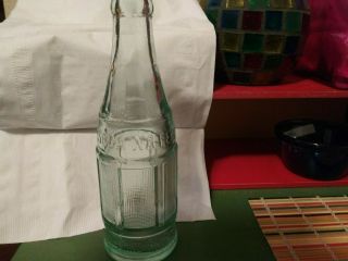 Vintage Coca - Cola Bottling Company Clear Glass Soda Water 6 Oz Bottle