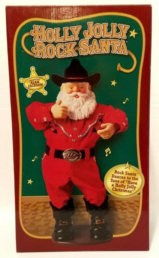 Holly Jolly Rock [cowboy] Santa (song By Alan Jackson,  Singing,  Dancing)
