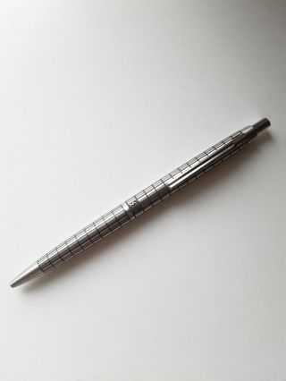 Vintage Pilot Elite Stainless Ballpoint Pen