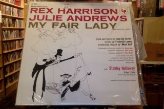 My Fair Lady Broadway Cast Recording Lp Vinyl Re Julie Andrews