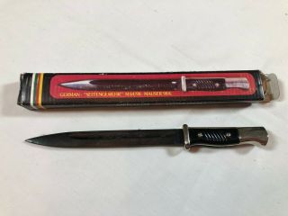 German Miniature Letter Opener Sword Mauser