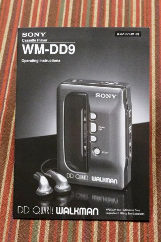 Sony WM - DD9 Vintage Walkman 2