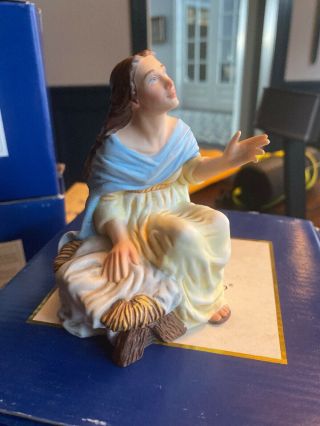 Mary - James Christensen Nativity Porcelain Includes Certificate Of Authenticity
