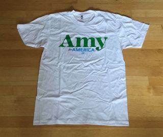 Amy Klobuchar Senator Mn Official 2020 President Campaign T Shirt Size Medium