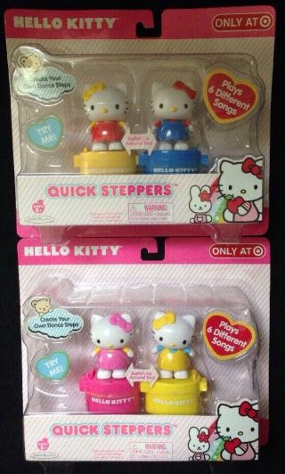 Hello Kitty Jakks Pacific Quick Steppers Blue Pink Kitty Yellow Red Mimmy