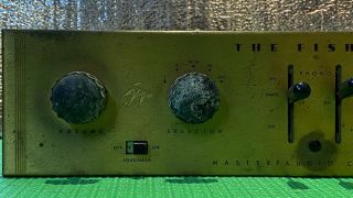 Vintage The Fisher 50 - C - 3 Master Audio Control Tube Preamplifier - Parts/.  Repair 2