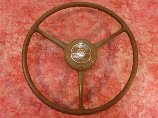 1937 - 39 Plymouth Steering Wheel Vintage Hot Rat Rod Custom