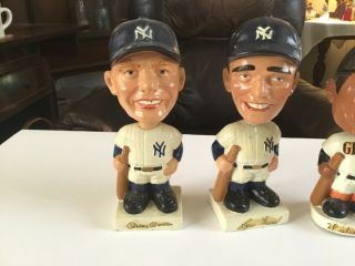 Mickey Mantle,  Roger Maris,  and Willie Mays (crack) Vintage 1960 ' S Bobble Heads 2