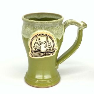 2014 Minnesota Renaissance Festival Limited Edition Mug Ceramic Grey Fox Pottery
