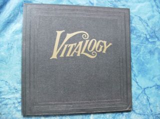 1994 FIRST PRESSING - PEARL JAM - VITALOGY LP with BOOKLET EPIC 2