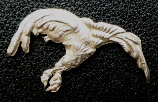 Ww Ii Polish Air - Force (in Exile) Sterling Silver Small Badge? Lapel Pin?