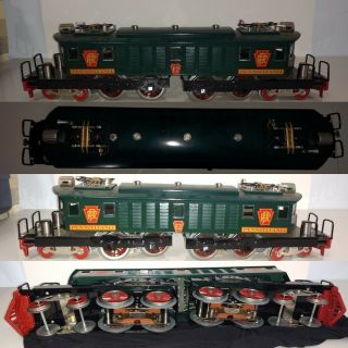Vintage Mccoy Standard Gauge Train Set (engine With Extra Body & 17 Box Cars)