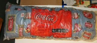 Vintage Coca - Cola Large Body Pillow 20  X 54