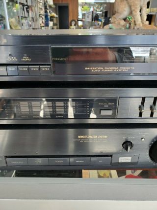 VINTAGE PIONEER SA - 1290 STEREO AMPLIFIER EQUALIZER & TX - 1090Z TUNER 100W CHANNEL 3