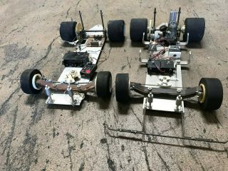 Vintage Two 1/8 Scale Associated Rc - 1 R/c Nitro Racing Cars