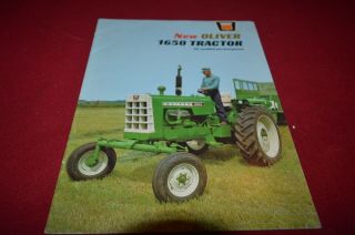 Oliver Tractor 1650 Tractor From 1965 Dealer 