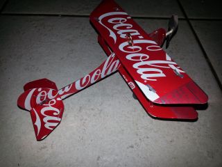 Coca - Cola Can Plane Airplane Made From Real Coke Cans