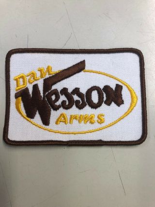 Vintage Dan Wesson Arms 4 " Cloth Patch