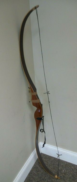Vintage Red Wing Archery Hunter Recurve Bow 58 