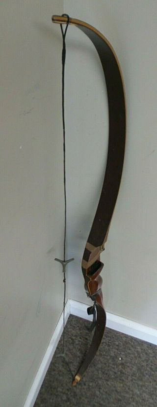 Vintage Red Wing Archery Hunter Recurve Bow 58 