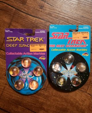 1993 Star Trek The Next Generation And Deep Space Nine Collectable Marbles