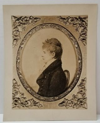 Baltimore Maryland Merchant James Brundige Print (1786 - 1862)