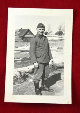 German Wwii Luftwaffe Soldier Photo War Relic