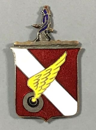 Post Wwii Army 840th Engineer Battalion Dui Di Unit Crest Cb Nhm Foreign Made