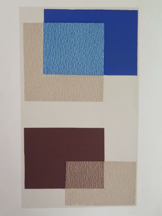 Josef Albers Silkscreen Folder Ix - 3/left Interaction Of Color 1963