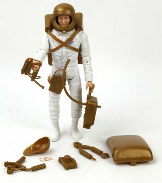 Marx Johnny Apollo Astronaut With Accessories