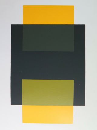 Josef Albers Silkscreen Folder XI - 1 Left Interaction of Color 1963 3
