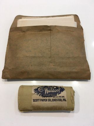 U.  S.  Wwii Gi Issue Personal Items Tissue Toilet Paper The Waldorf