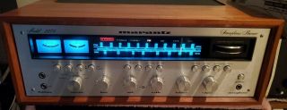 Marantz 2270 Vintage Stereo Receiver - Led - Nicest One Around Wood Case Wc - 22