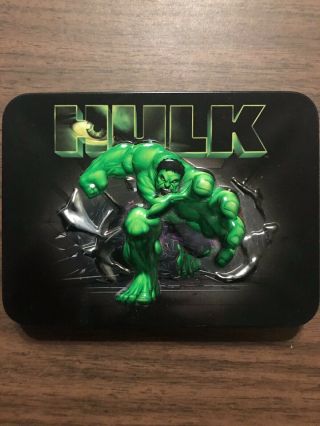 The Incredible Hulk Bicycle Playing Cards With Collector Tin Marvel Avengers 3
