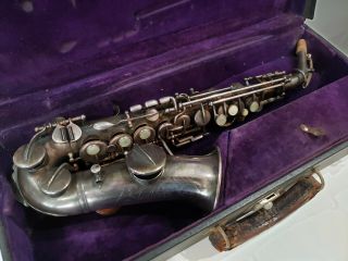 Vintage Buescher Curved Soprano Saxophone