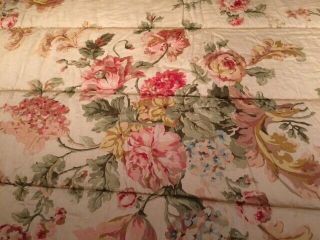 Vintage Ralph Lauren Floral Comforter Full/queen - Very Good Vintage