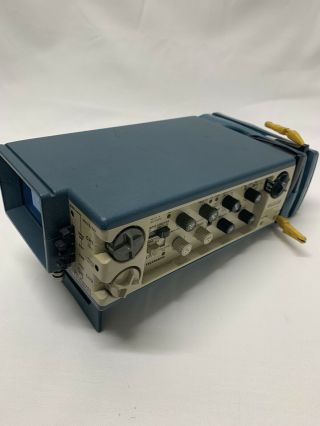 Vintage Tektronix 214 Storage Oscilloscope Two Channel Portable W Case 2