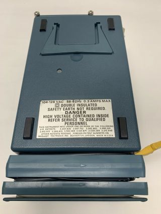 Vintage Tektronix 214 Storage Oscilloscope Two Channel Portable W Case 3