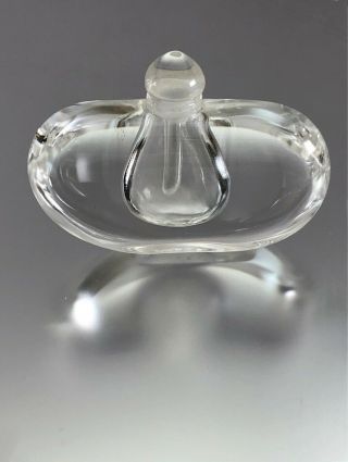 Limited Edition Vintage Elsa Peretti Tiffany & Co Rock Crystal Perfume Bottle