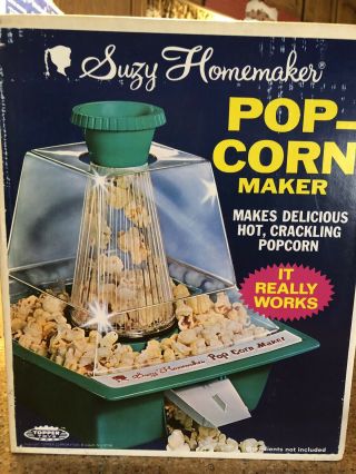 Suzy Homemaker Pop - Corn Maker Toper Toys 1960