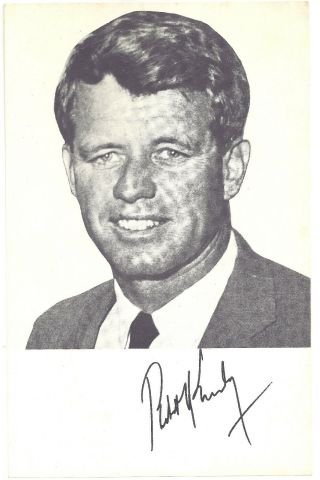 1964 Bobby Kennedy Spanish Photo Flyer Ny Robert F.  Kennedy For U.  S.  Senator