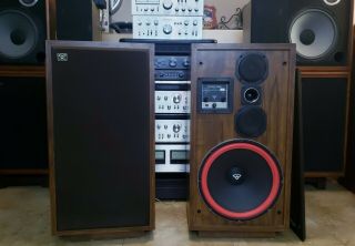Cerwin Vega D9 Vintage 15 " Floor Speakers Pair - Restored - Stunning 