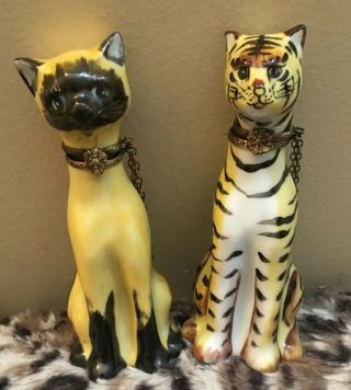 2 Limoges Cat Boxes Adorable Great Deal Present 4 Cat Lovers 