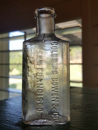 Goldberg Bowen & Co Druggist Medicine Bottle