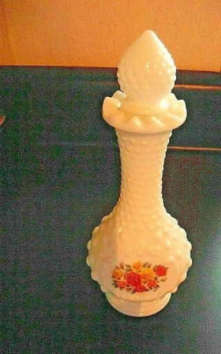 Vintage Avon Hobnail Bud Vase Charisma Cologne