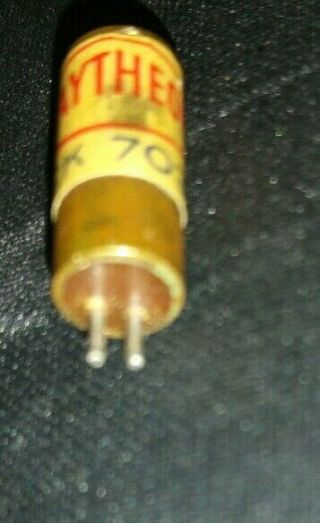Raytheon CK - 703 Vintage last and best label1st Commercial Transistor - Offers 3